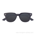 Vintage Customized Man Square Transparent Frames Acetate Sunglasses